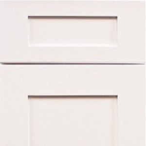 Dove White Shaker Door and Drawer Face 