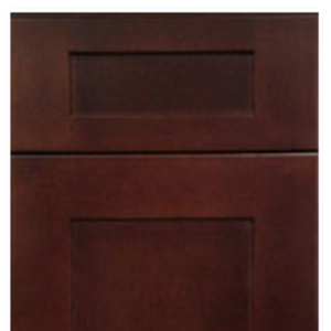 dark red colored cabinet door styles