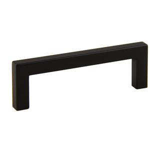 Matte Black Modern Square Pull