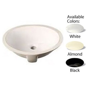 black white and almond colored sinks example