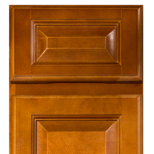 glossy wooden colored door styles for cabinets
