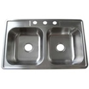 Top Mount Double Sink